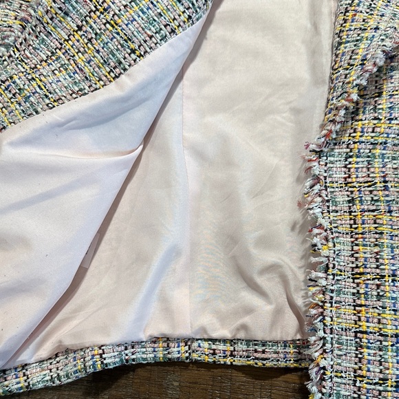 LOFT Multicolor Tweed Blazer - Picture 5 of 9